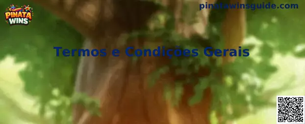 Termos e Condições Gerais Pinata Wins